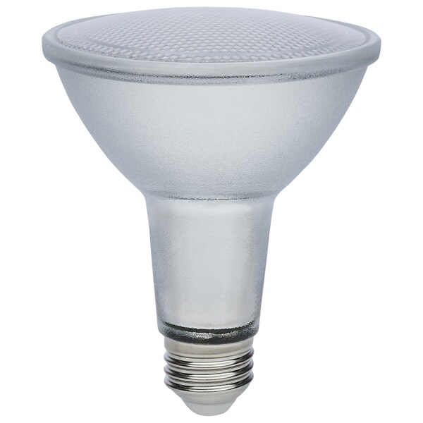 Satco 12 Watt Econo LED PAR30LN 4000K 35 Degree Beam Angle Medium Base 120-277 Volt Silver Finish S11498 - main